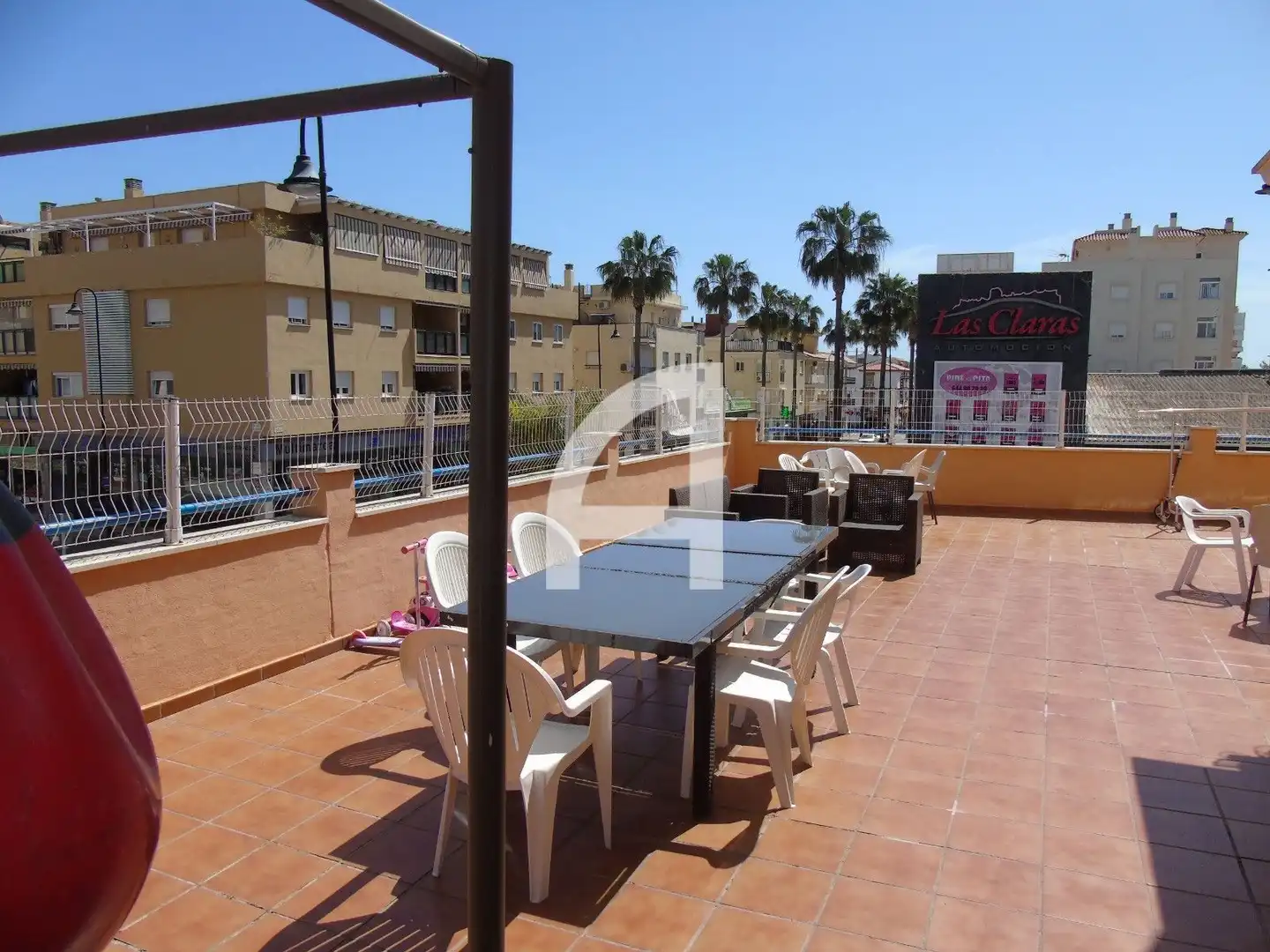 Terrasse von Wohnung zum Verkauf in Mijas mit Klimaanlage, Heizung und Terrasse