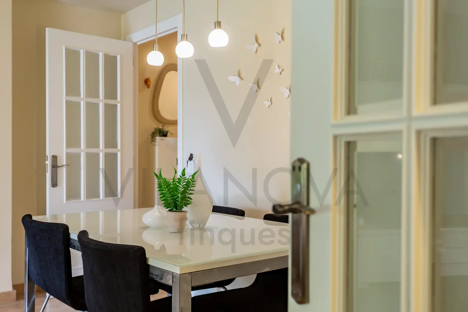 Esszimmer von Wohnung zum Verkauf in Reus mit Klimaanlage, Heizung und Terrasse