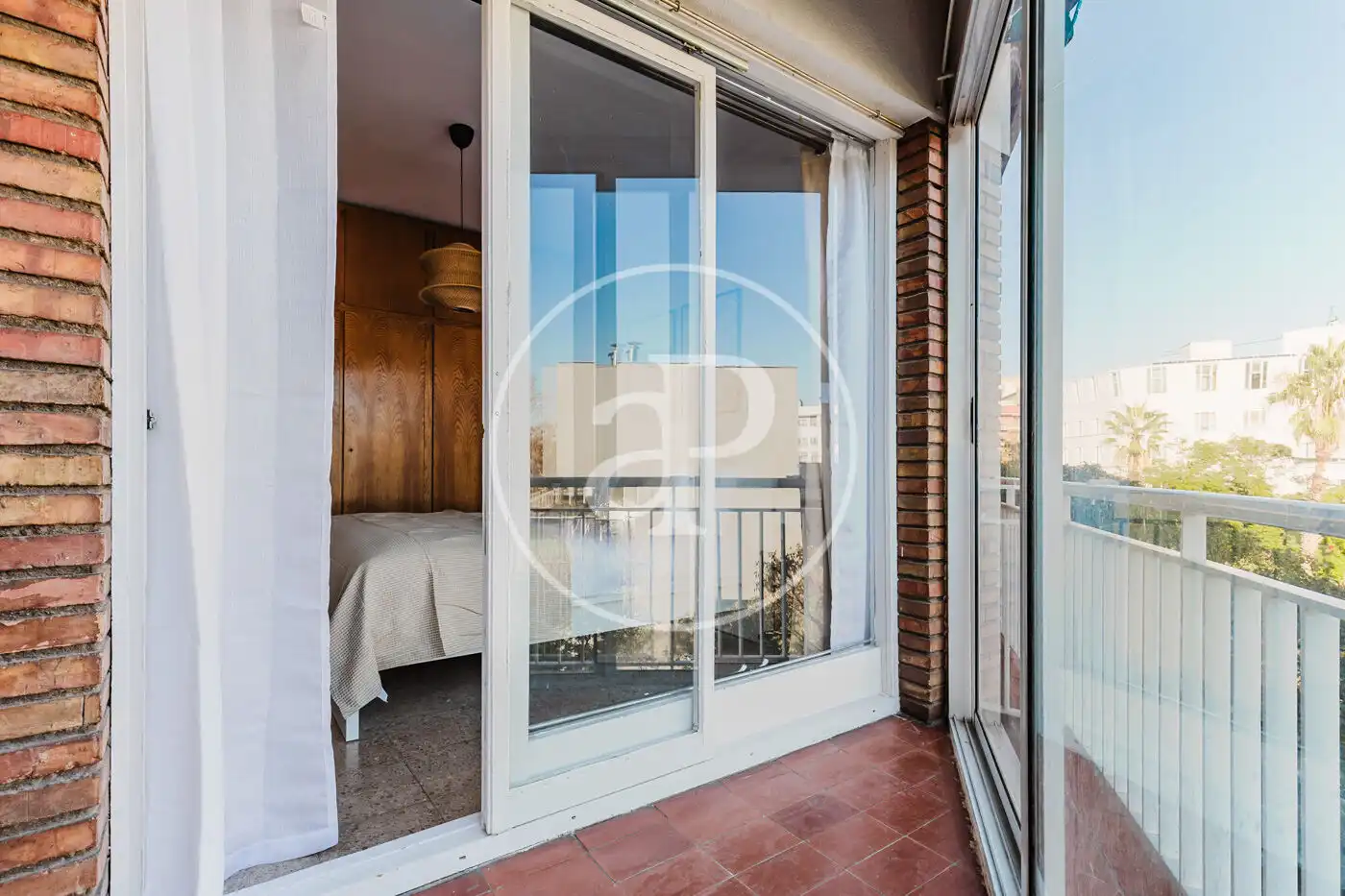 Bedroom of Flat for rent in Barcelona  with Air Conditioner, Heating and Furnished