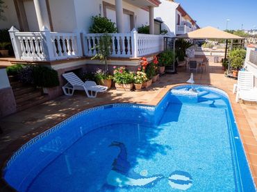 Casa amb piscina en venda a San Rafael