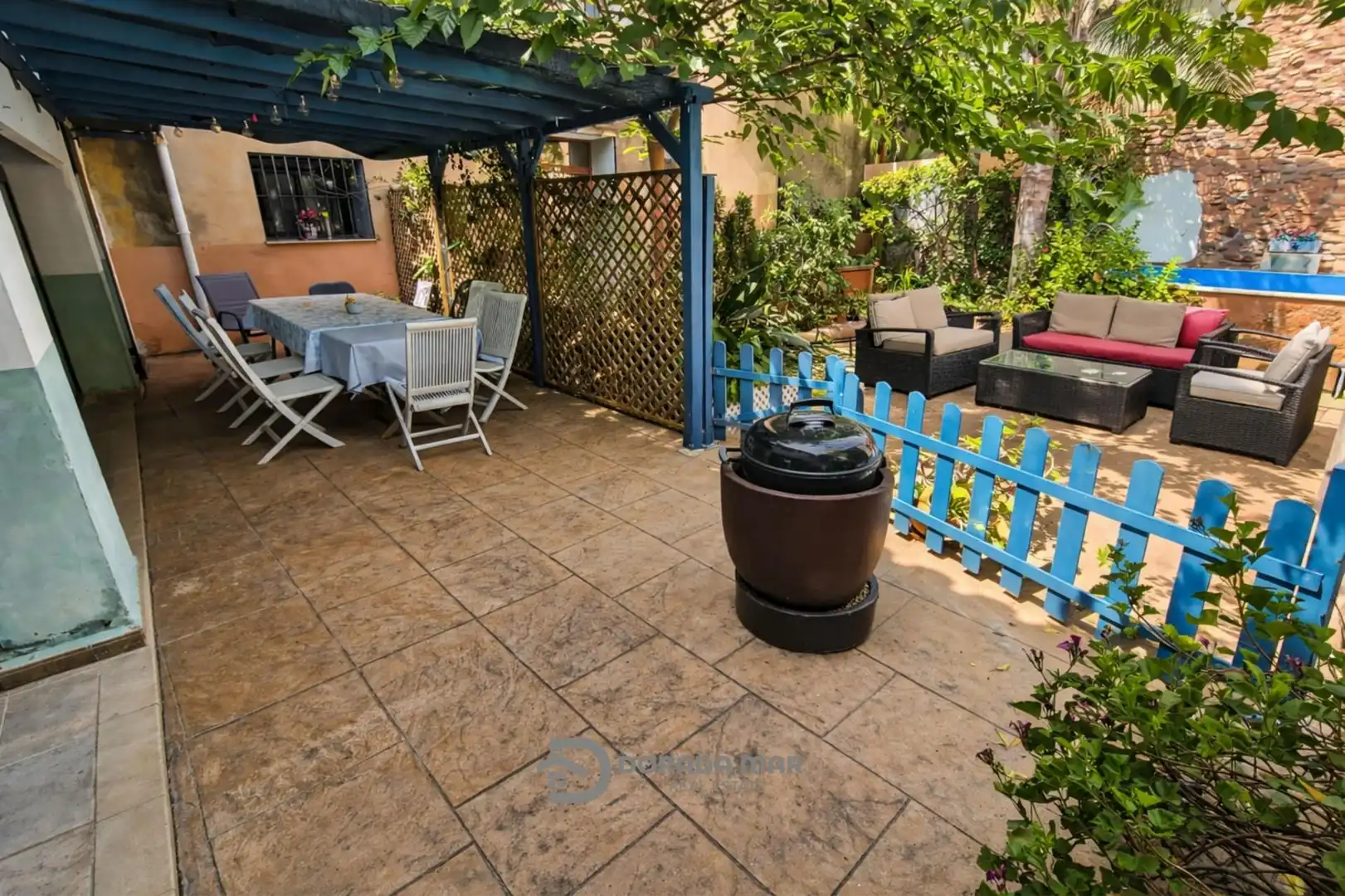 Terrasse von Country house zum Verkauf in Benavites mit Heizung, Privatgarten und Terrasse