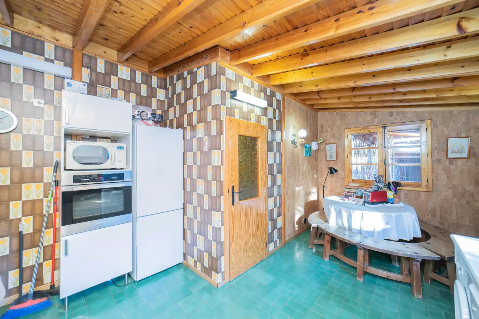 Cocina de Casa o chalet en venta en Collado Mediano con Calefacción, Jardín privado y Piscina