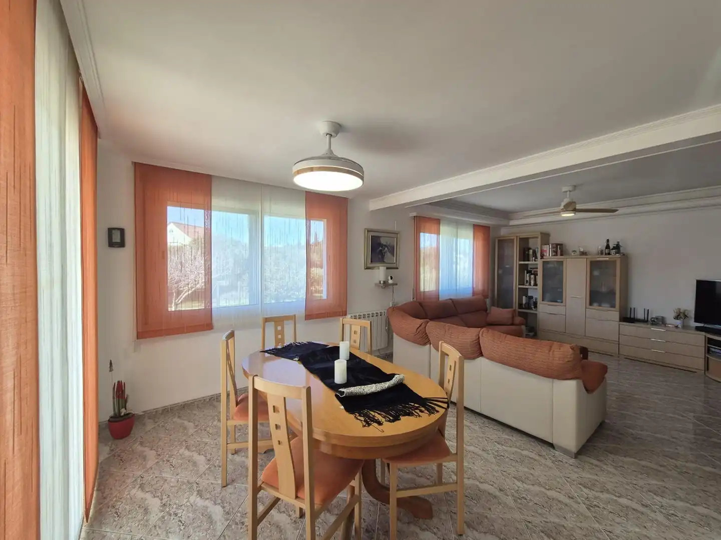 Living room of Houses for sale in Amposta  with Heating, Private garden and Terrace