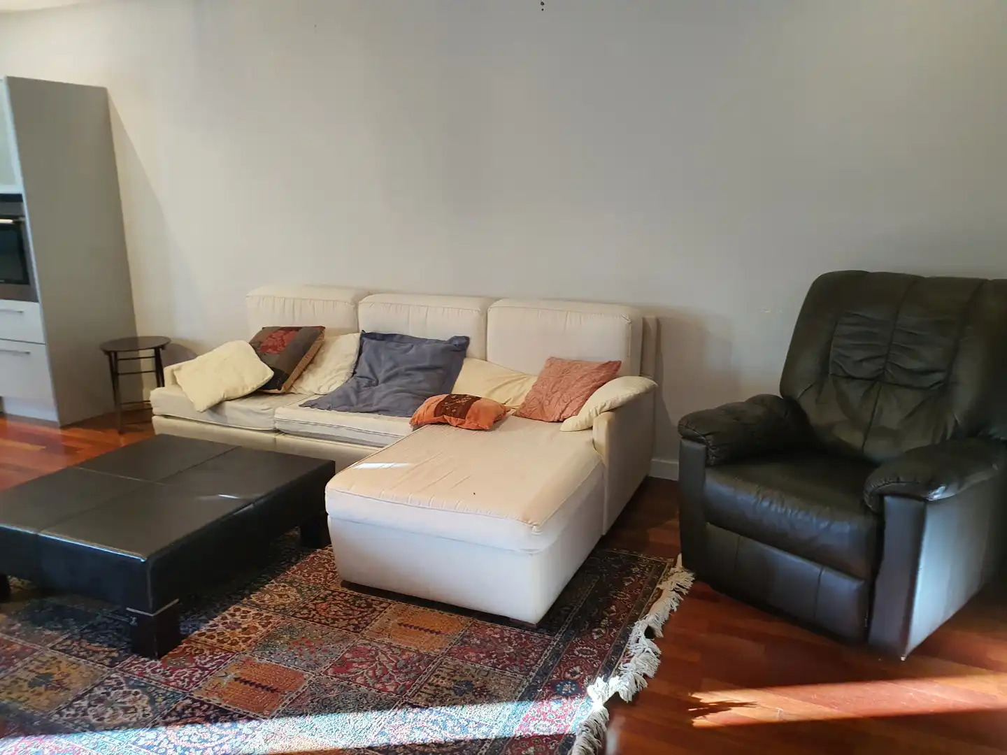 Wohnzimmer von Wohnung zur Miete in Palencia mit Klimaanlage, Parkett und Abstellraum