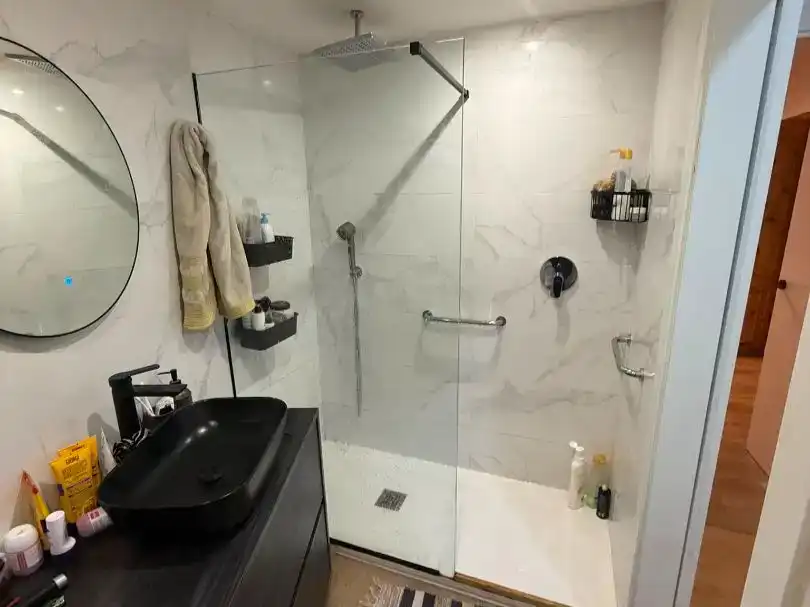 Bathroom of Flat for sale in Padrón  with Furnished