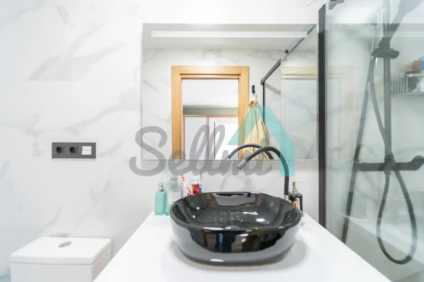 Bathroom of Houses for sale in Siero  with Heating, Private garden and Terrace