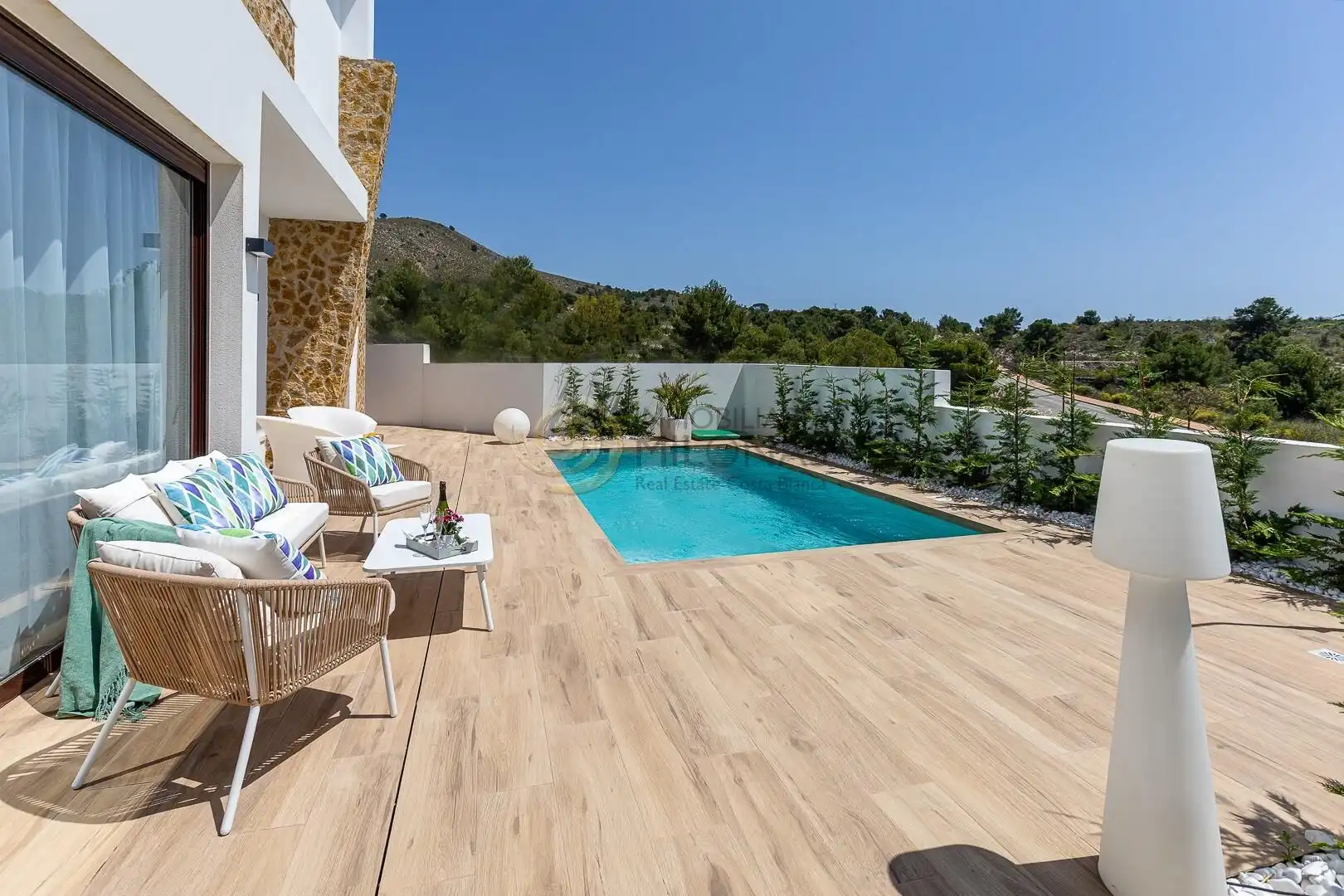 Xalet amb piscina en venda a Finestrat Pueblo, imagen 3