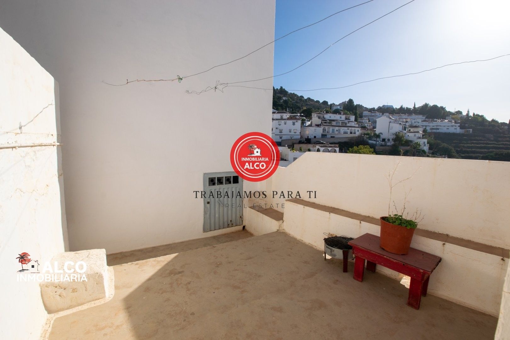 Terrassa de Casa o xalet en venda en Cómpeta amb Terrassa i Moblat