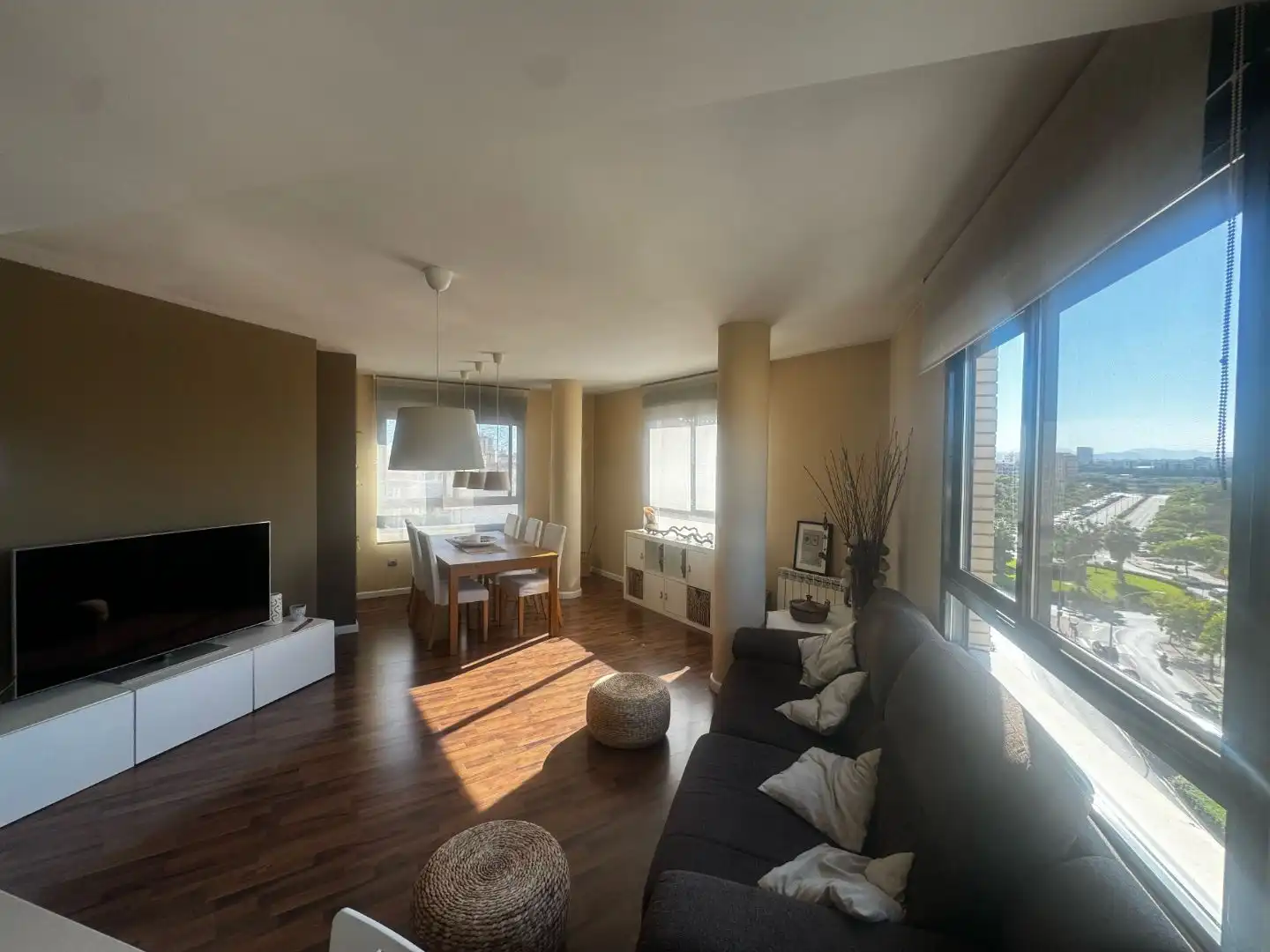 Sala d'estar de Àtic en venda en Castellón de la Plana / Castelló de la Plana amb Aire condicionat i Terrassa