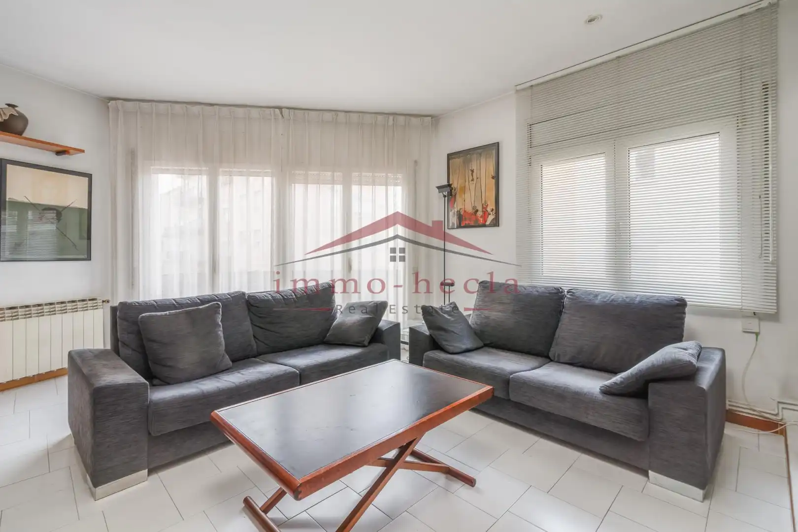 Wohnzimmer von Einfamilien-Reihenhaus zum Verkauf in Vilanova del Camí mit Heizung, Terrasse und Abstellraum