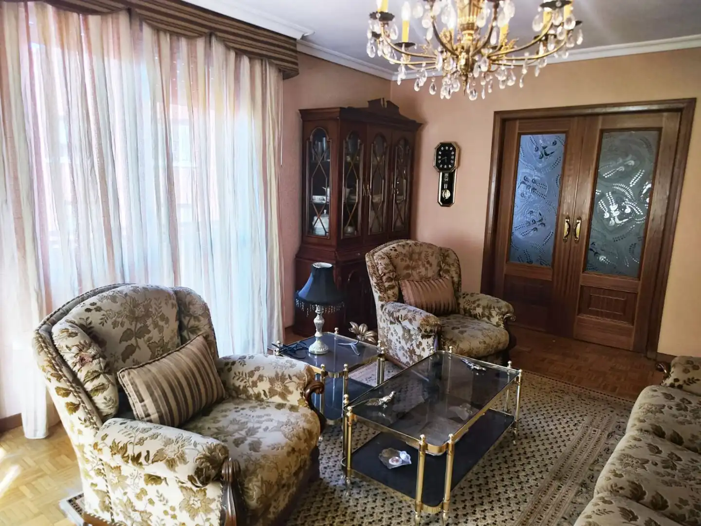 Sala d'estar de Pis en venda en Palencia amb Calefacció i Terrassa