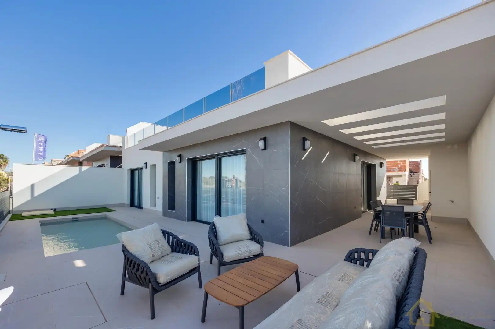 Villa con piscina in vendita a Nueva Torrevieja - Aguas Nuevas, imagen 2