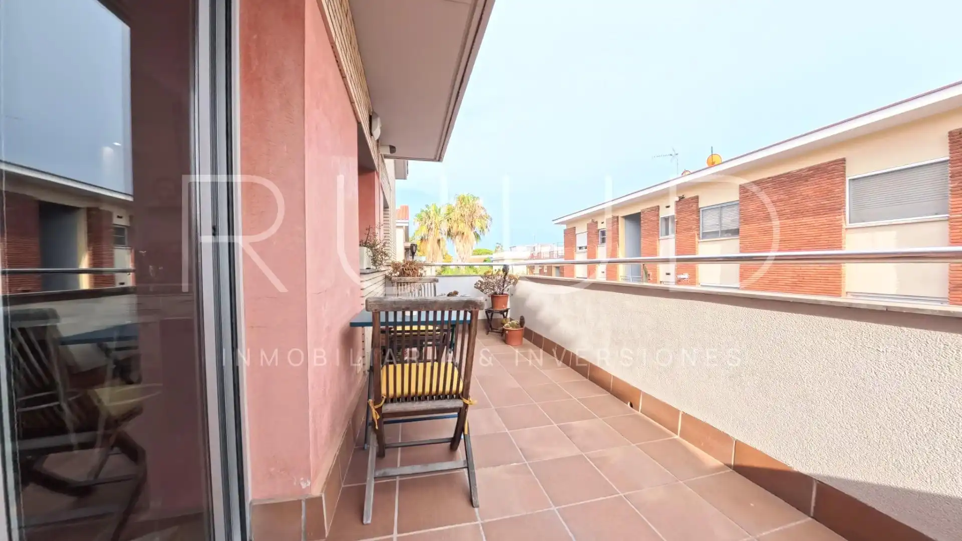 Terrace of Duplexes for sale in Castelldefels  with Air Conditioner, Heating and Parquet flooring