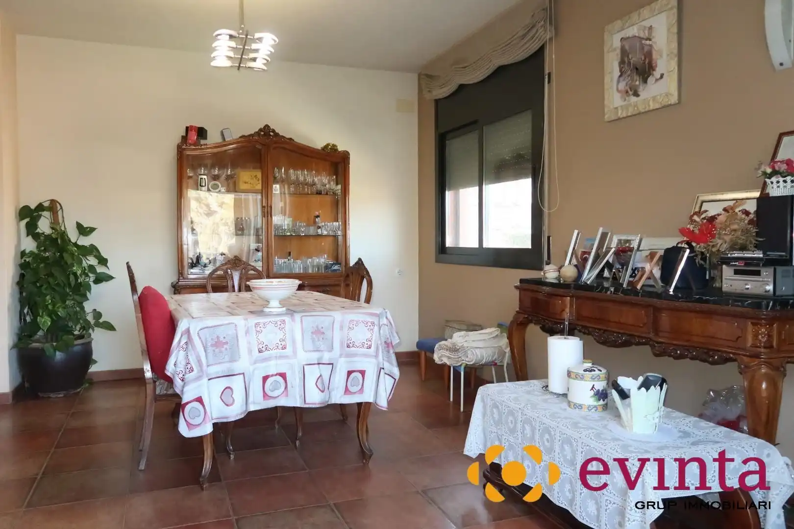 Dining room of Houses for sale in Vallirana  with Heating, Private garden and Terrace