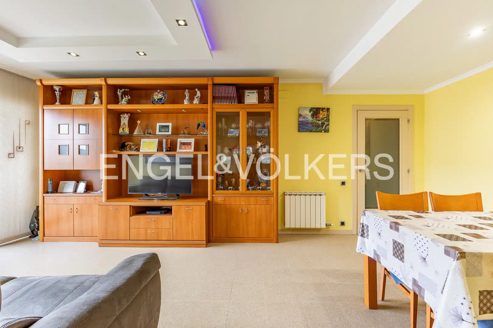Sala d'estar de Pis en venda en Barcelona amb Aire condicionat, Calefacció i Parquet