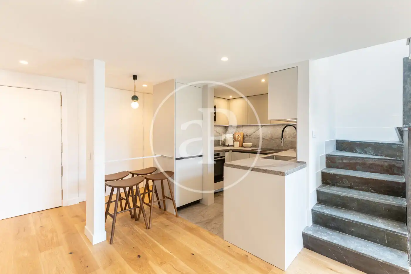 Kitchen of Duplexes for sale in Madrid  with Air Conditioner, Heating and Terrace