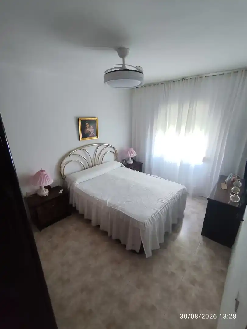 Bedroom of Flat for sale in Chipiona  with Air Conditioner and Balcony