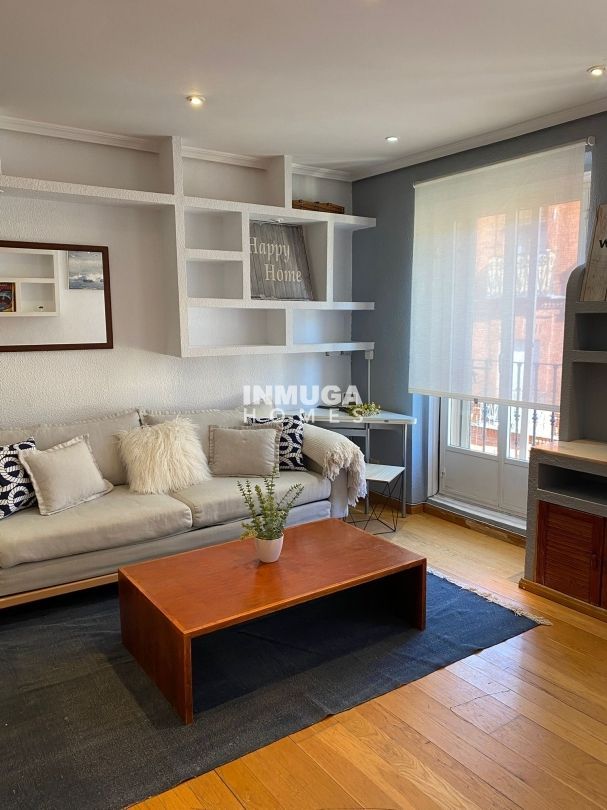 Living room of Flat to rent in  Madrid Capital  with Heating and Balcony