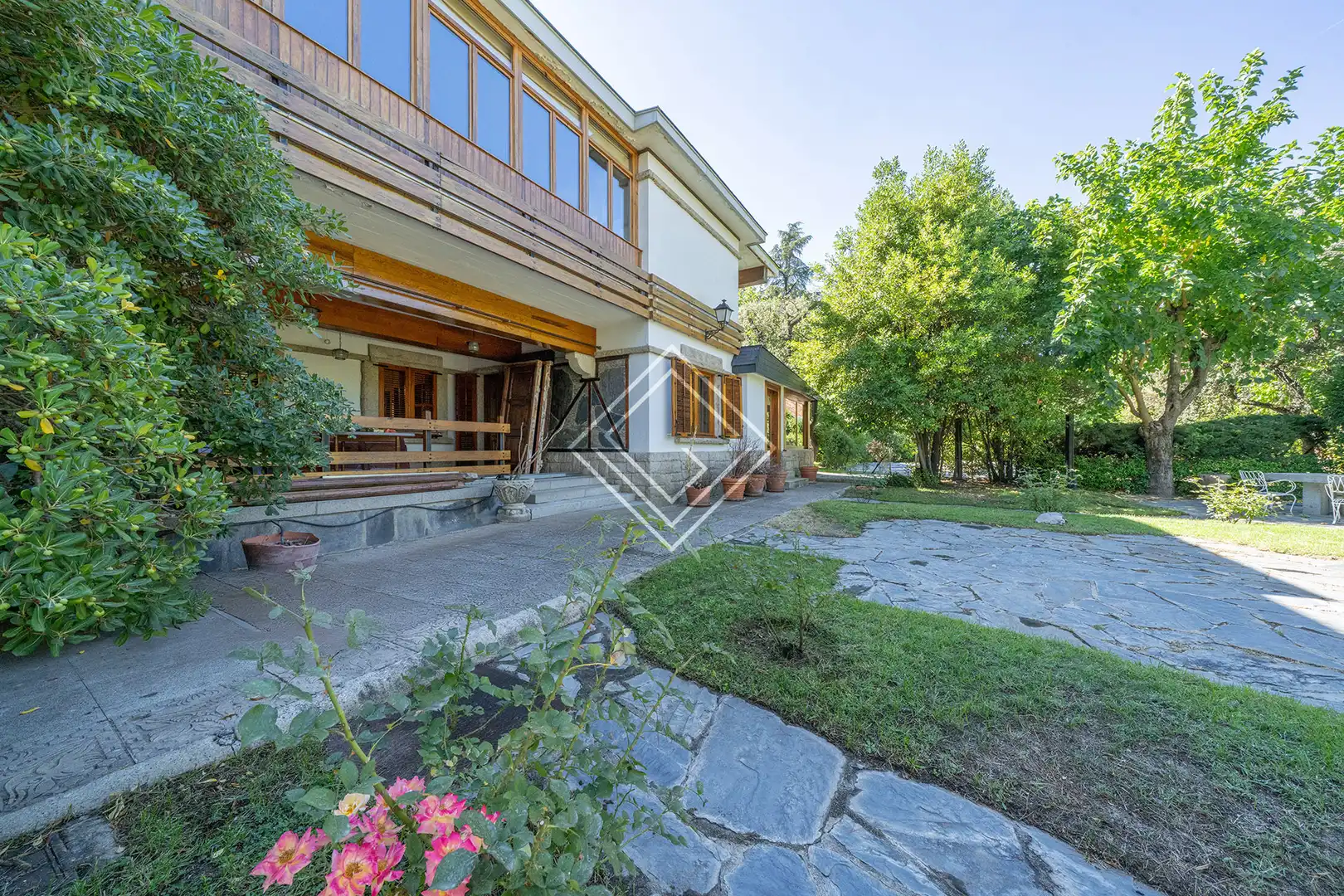 Jardín de Casa o chalet en venta en Madrid con Calefacción, Jardín privado y Terraza