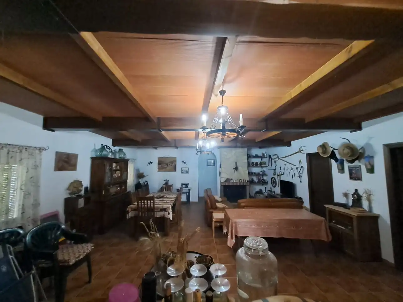 Menjador de Casa o xalet en venda en Alcaracejos amb Piscina i Moblat