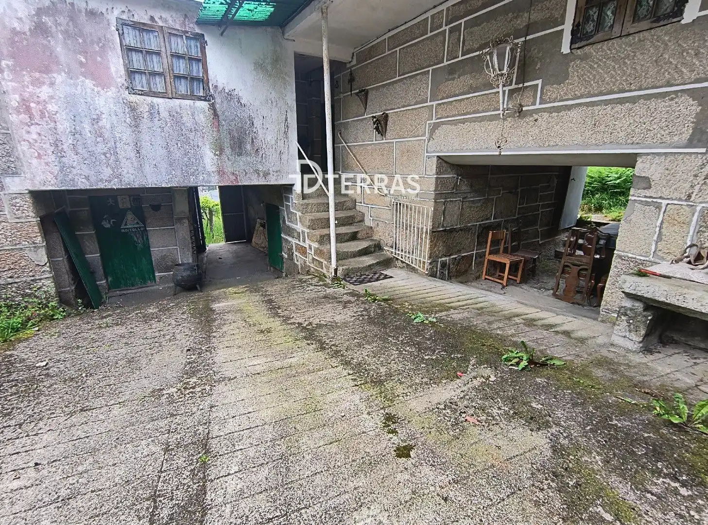 Vista exterior de Casa o chalet en venta en Ponte Caldelas con Jardín privado