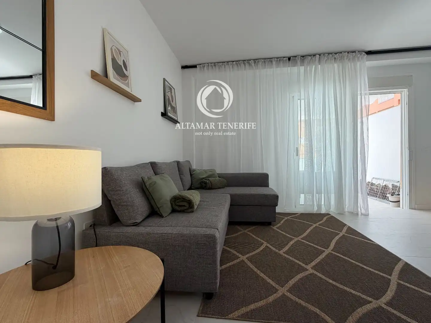 Wohnzimmer von Wohnungen zur Miete in Adeje mit Terrasse, Schwimmbad und Möbliert