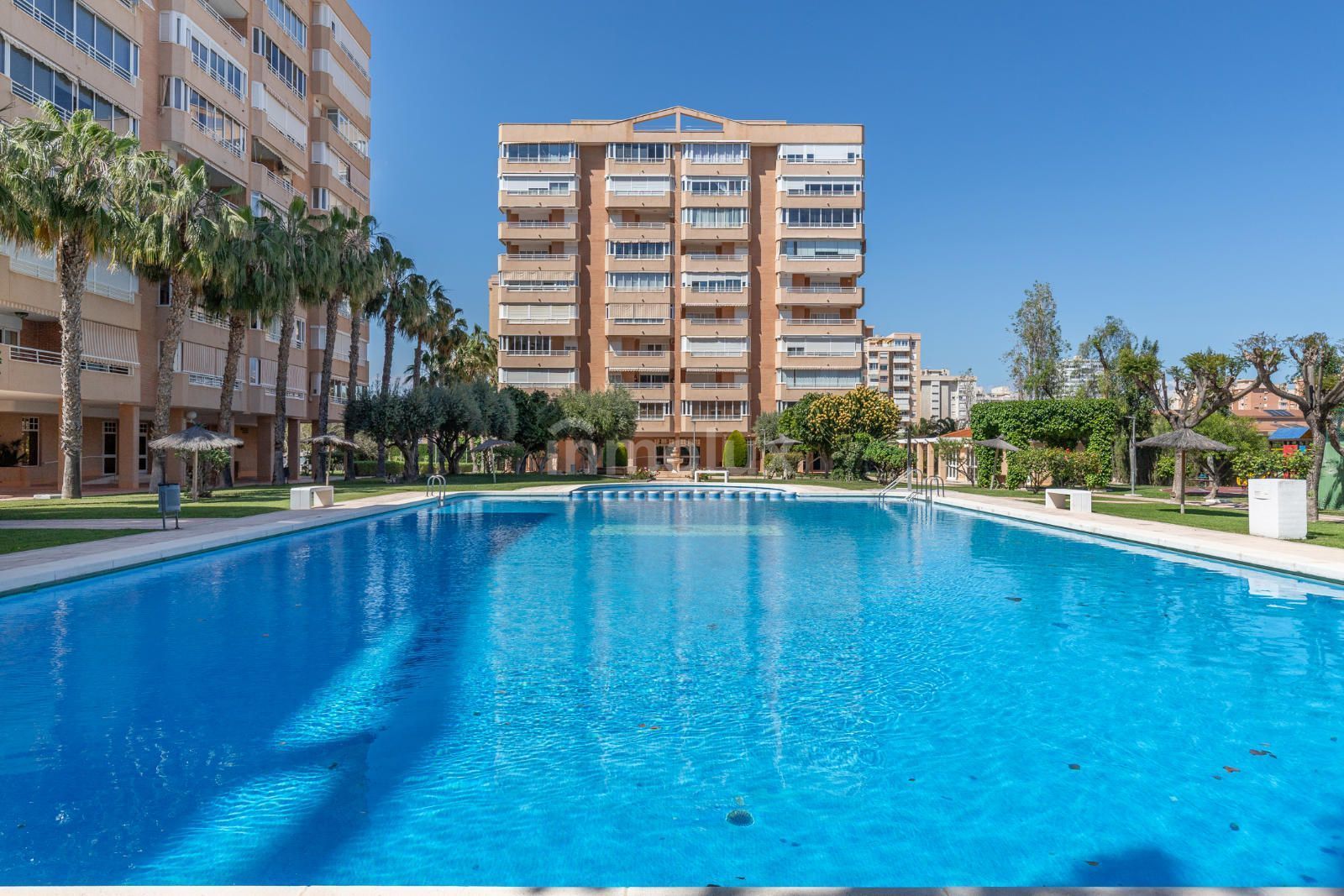 Swimming pool of Flat for sale in Alicante / Alacant  with Air Conditioner, Heating and Terrace
