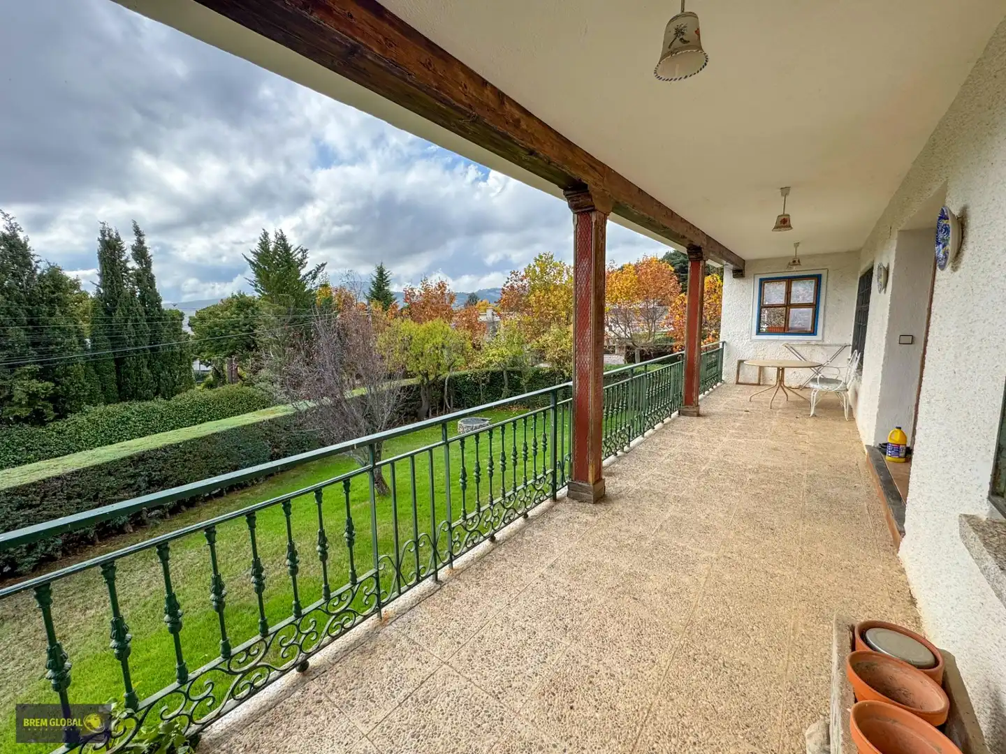 Terrassa de Casa o xalet en venda en Bustarviejo amb Calefacció, Jardí privat i Traster