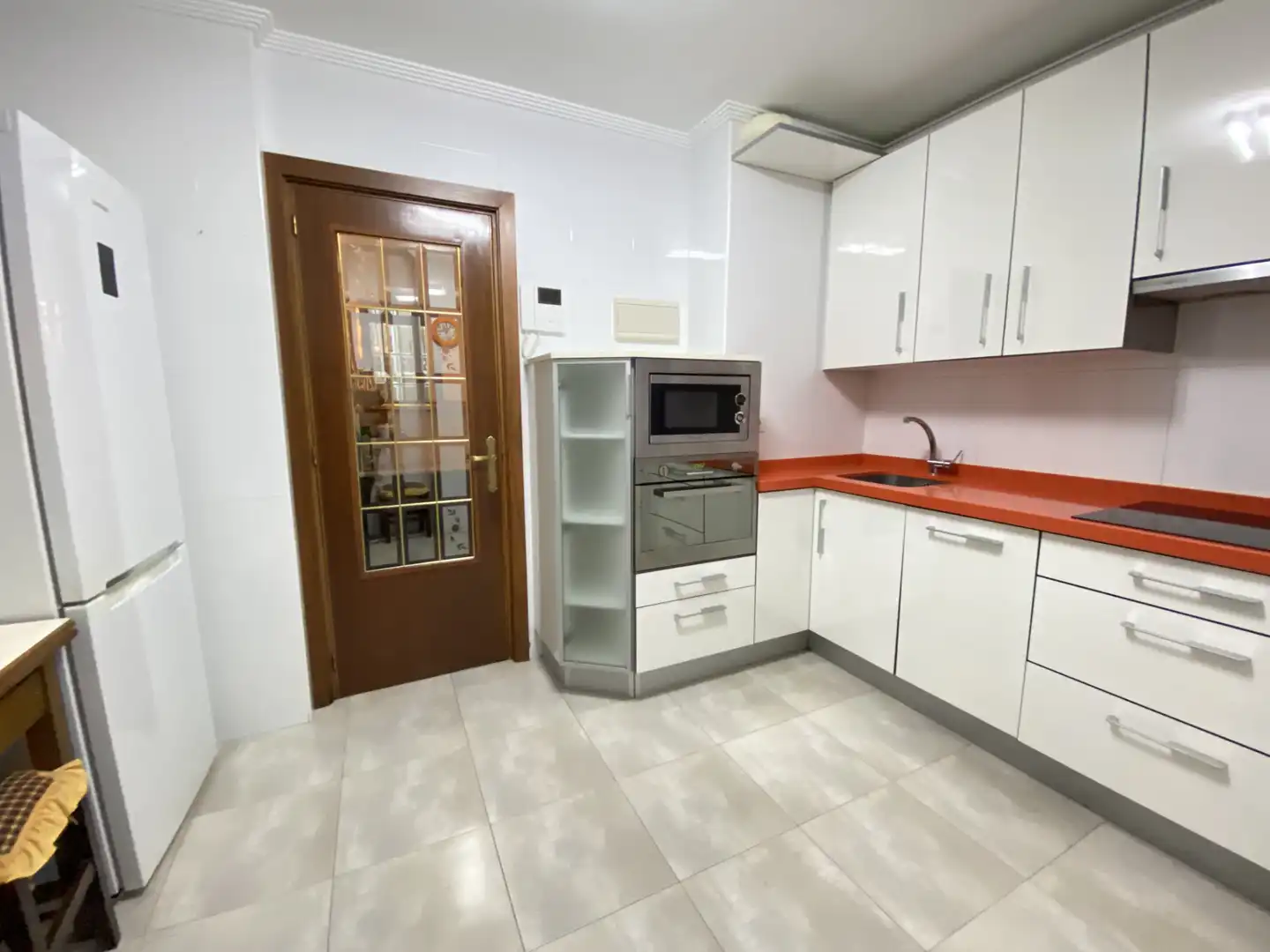 Kitchen of Flat for rent in Bilbao   with Heating, Terrace and Furnished