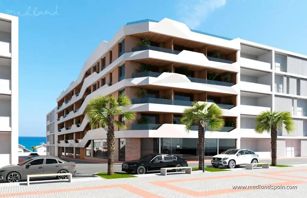 Appartement compact avec piscine à vendre à Guardamar Playa, imagen 3