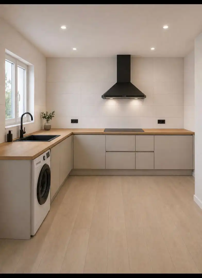 Kitchen of Flat for rent in Jerez de la Frontera  with Air Conditioner, Heating and Parquet flooring