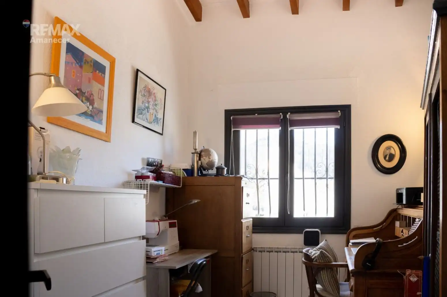 Dormitori de Casa o xalet en venda en El Ràfol d'Almúnia amb Aire condicionat, Jardí privat i Terrassa