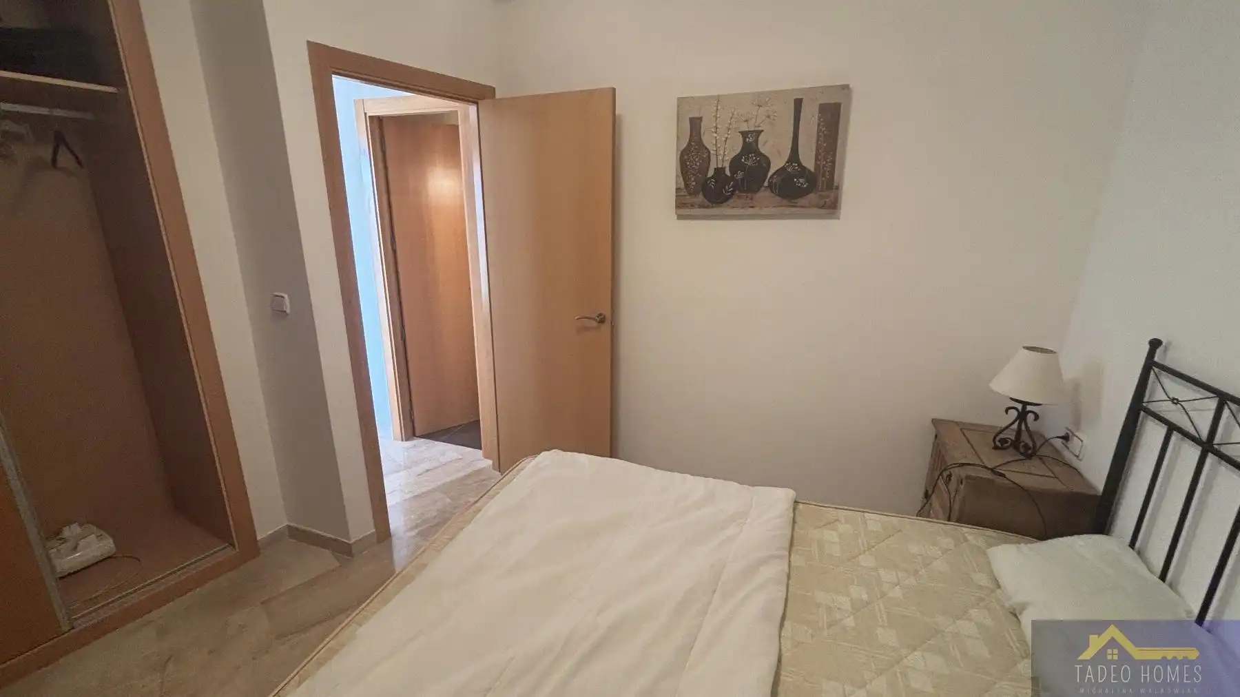 Habitación de Apartamento de alquiler en Murcia con Aire acondicionado, Calefacción y Terraza