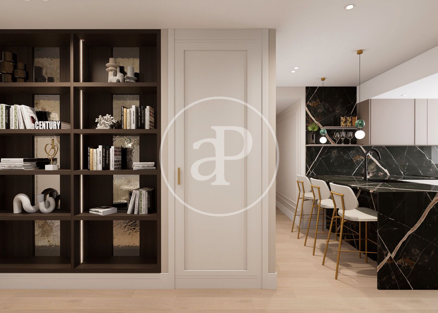 Bedroom of Flat for sale in  Madrid Capital  with Air Conditioner, Heating and Terrace