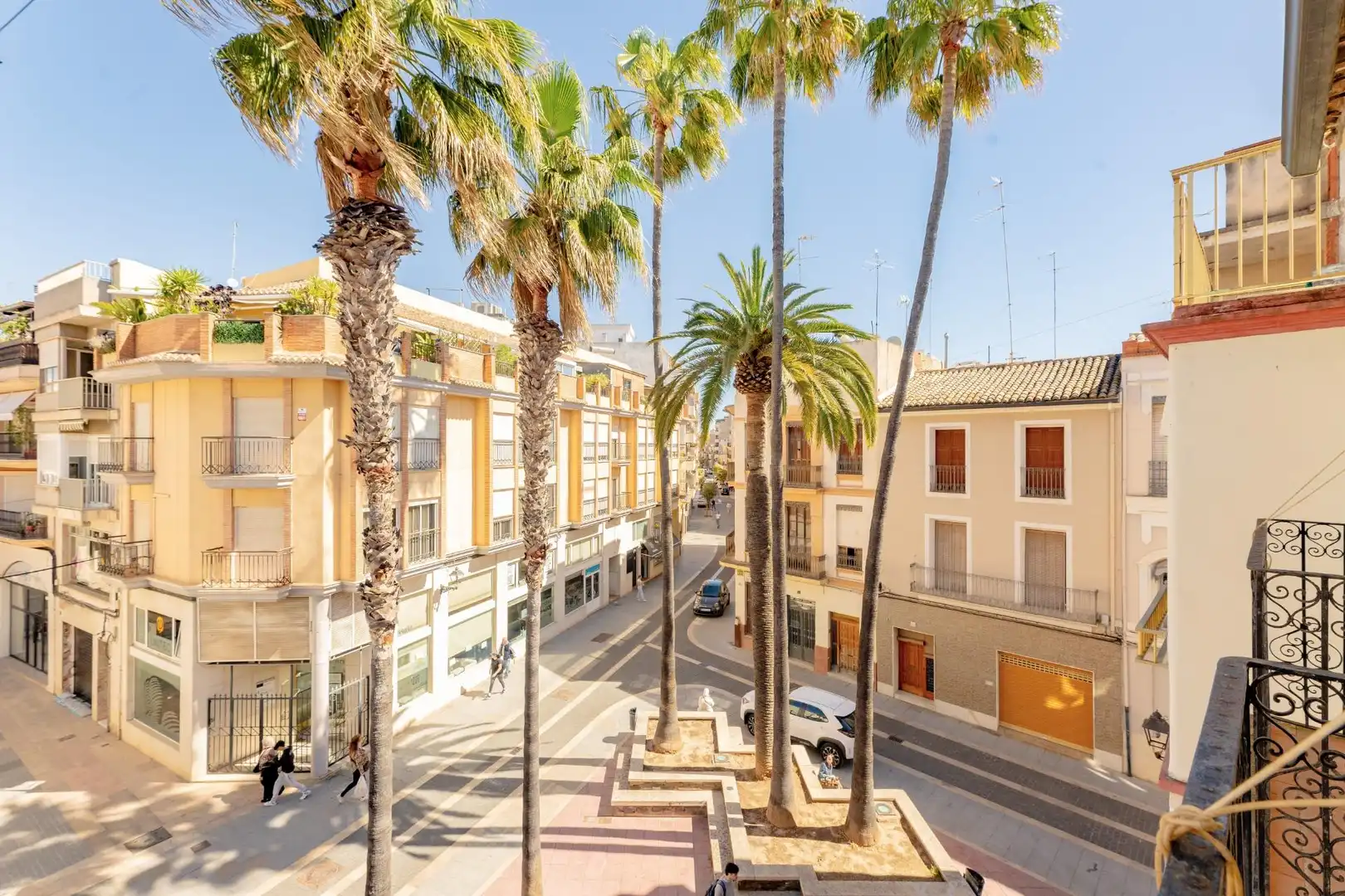 Vista exterior de Piso en venta en Algemesí con Aire acondicionado, Calefacción y Terraza