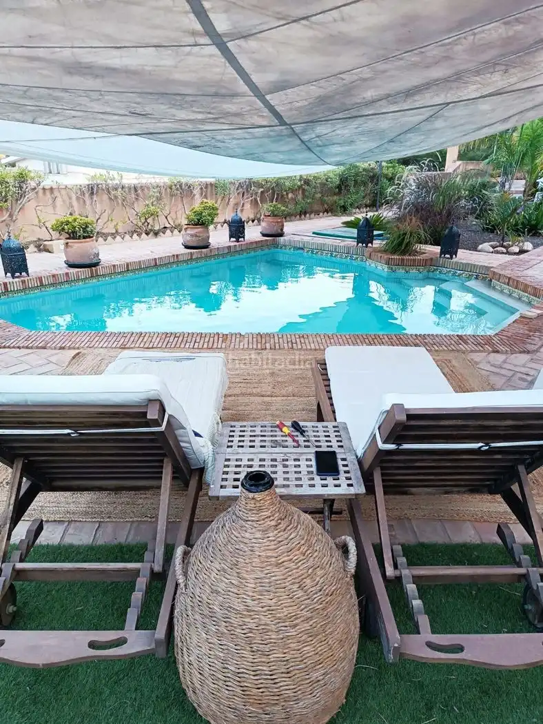 Villa mit Garten zur Miete in Calle Alcázar de Segovia 29