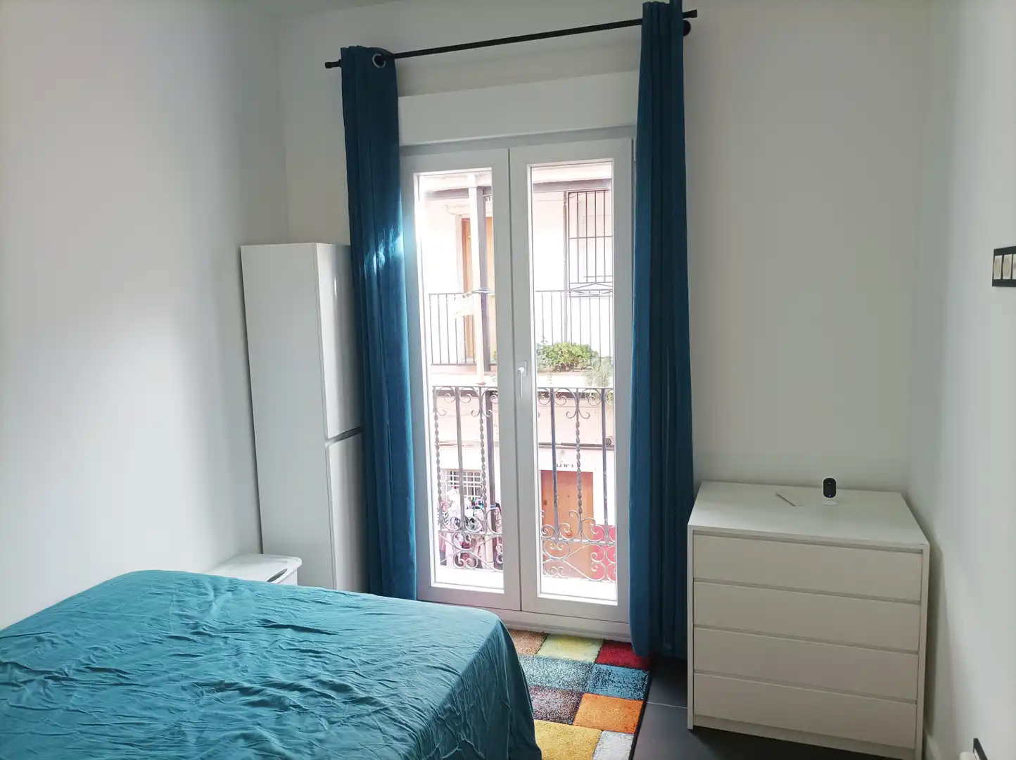 Schlafzimmer von Wohnung zum Verkauf in Madrid mit Klimaanlage, Heizung und Terrasse