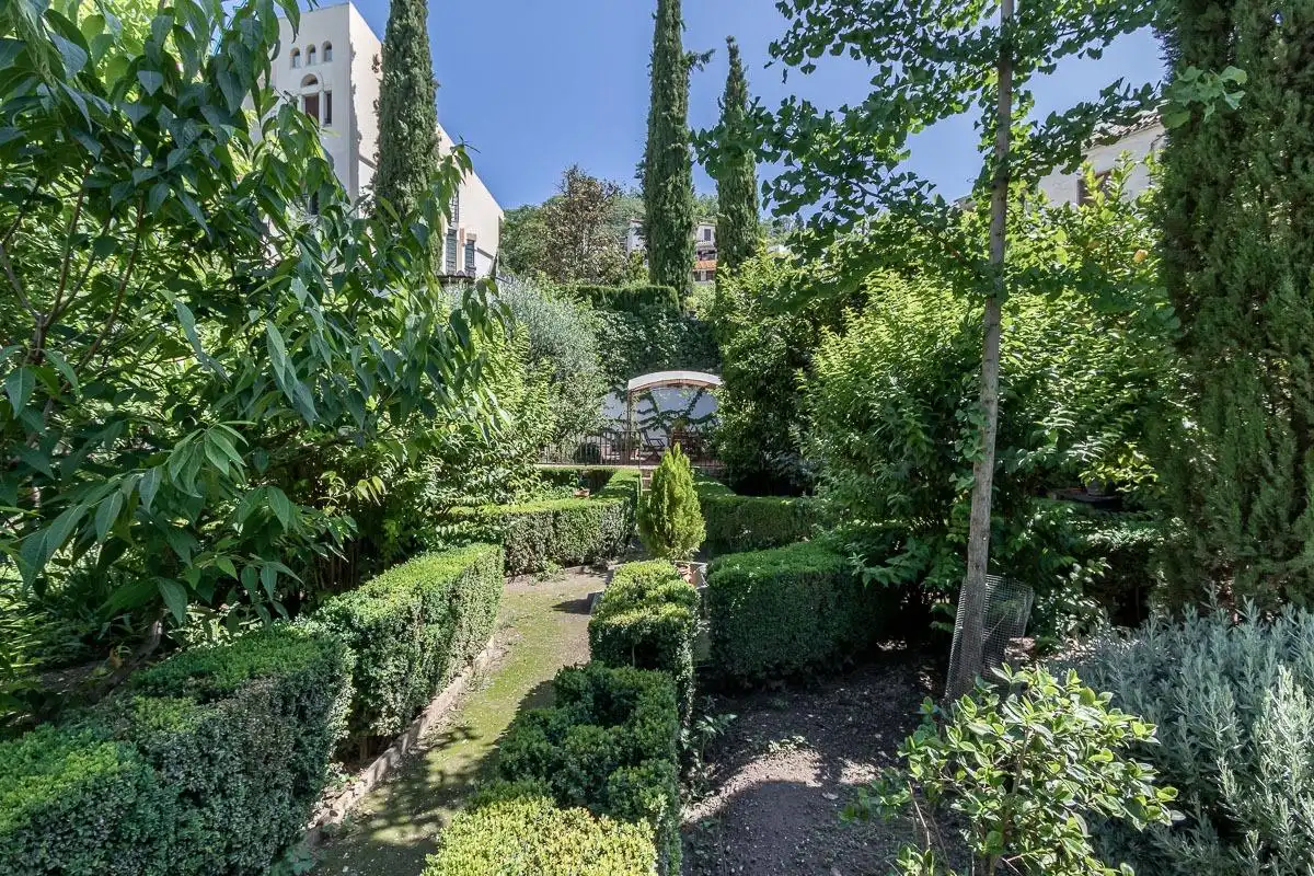 Garden of Houses for sale in Granada  with Private garden, Terrace and Community pool