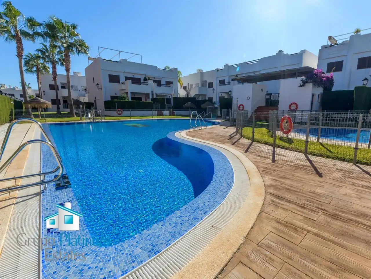 Swimming pool of Apartments for sale in Pulpí  with Air Conditioner, Heating and Swimming Pool