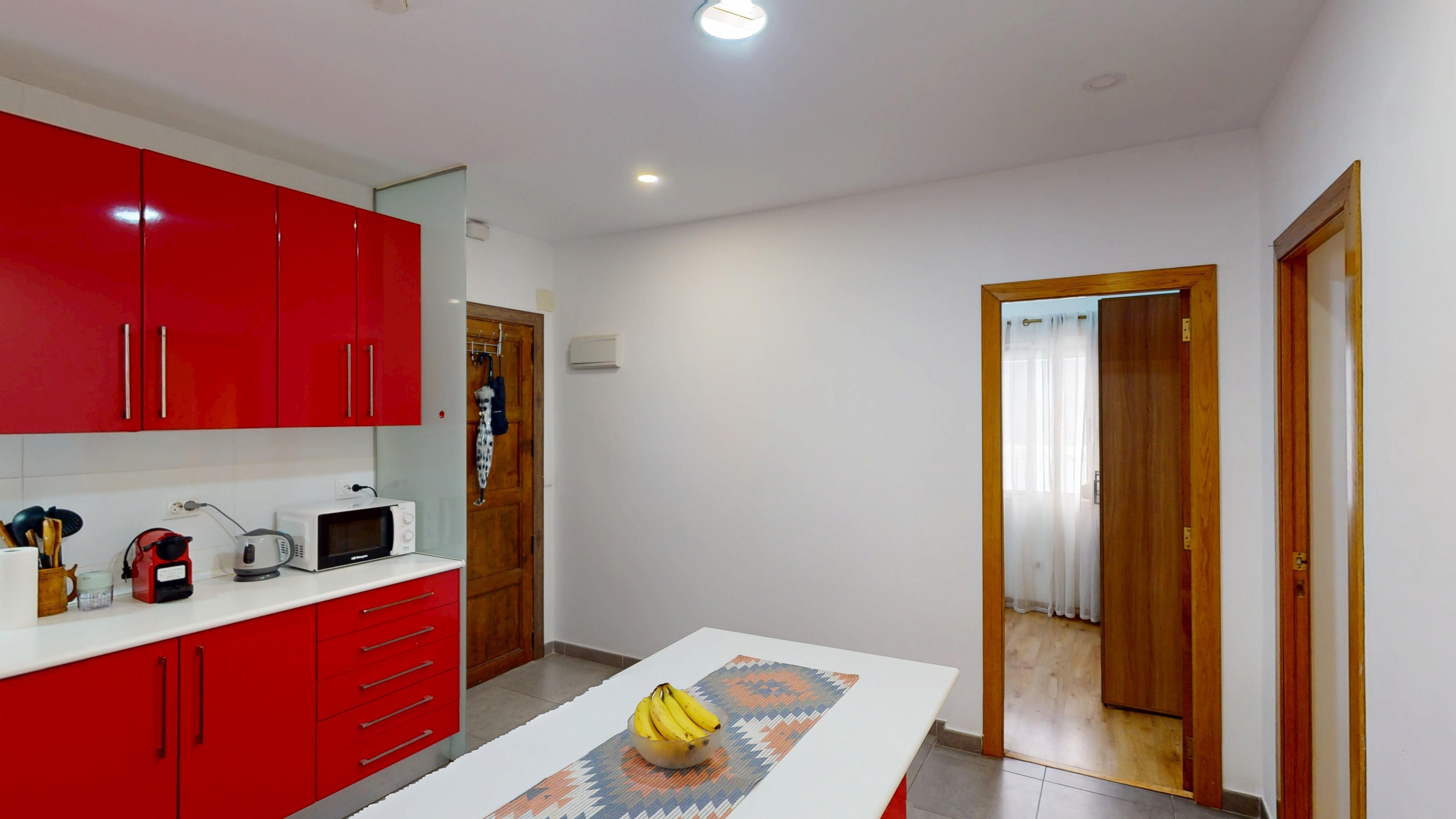 Kitchen of Flat for sale in  Valencia Capital  with Balcony