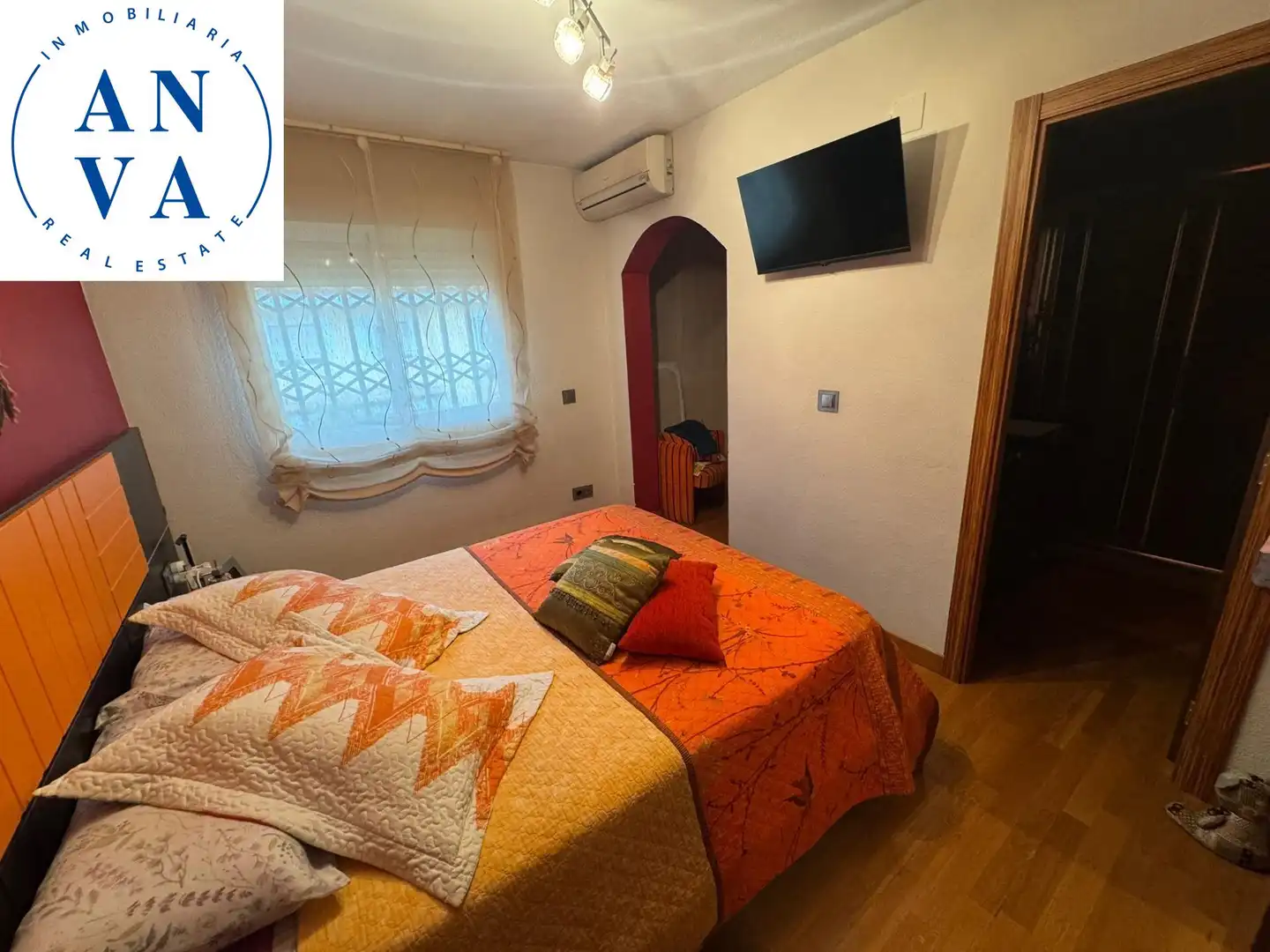 Schlafzimmer von Haus oder Chalet zum Verkauf in Sant Joan d'Alacant mit Klimaanlage, Privatgarten und Abstellraum