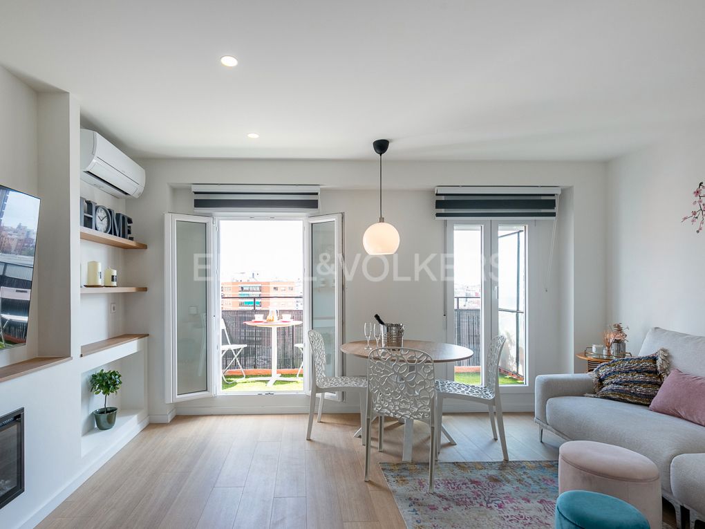 Dormitori de Apartament de lloguer en  Valencia Capital amb Aire condicionat, Calefacció i Parquet