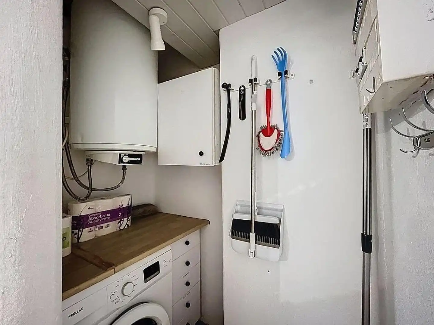 Kitchen of Apartments for sale in Roses  with Air Conditioner, Heating and Balcony