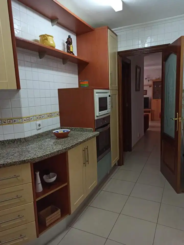 Kitchen of Flat for rent in Sevilla  with Air Conditioner and Furnished