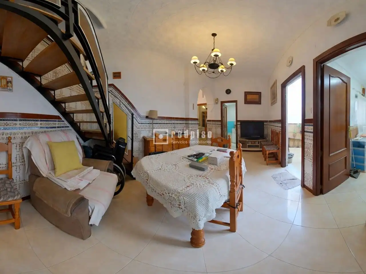 Sala d'estar de Casa o xalet en venda en Málaga amb Terrassa
