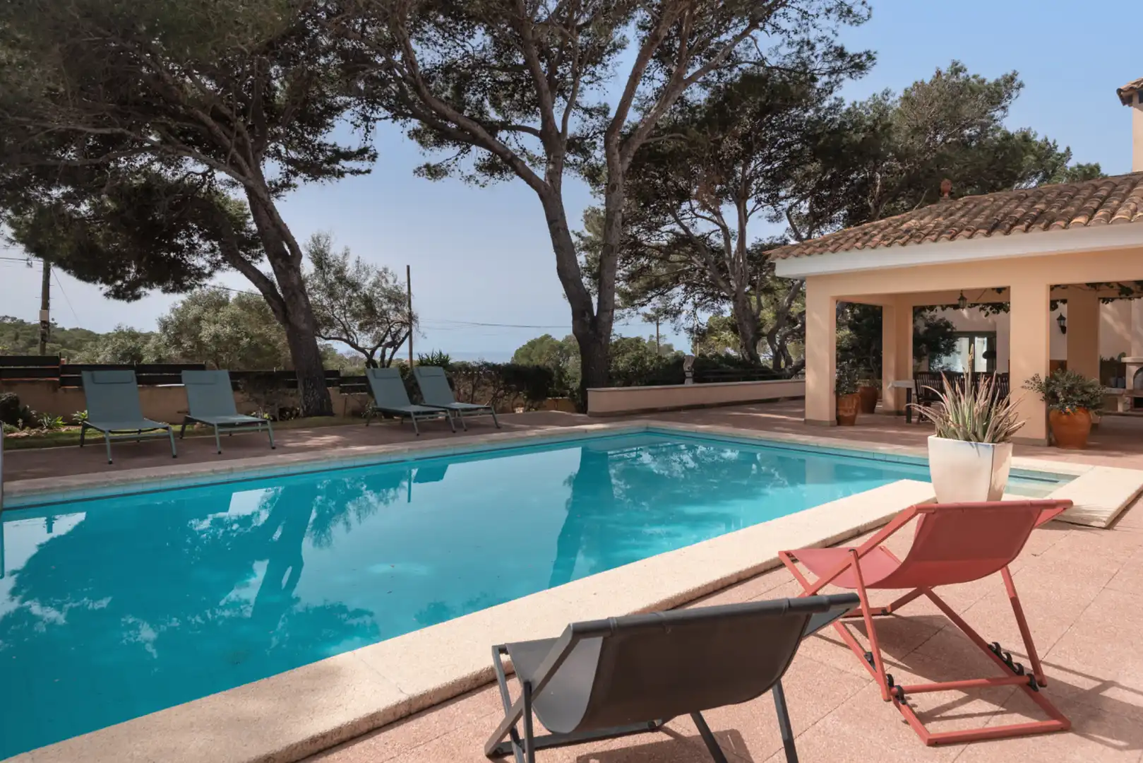 Swimming pool of Houses for sale in Llucmajor  with Air Conditioner, Heating and Private garden