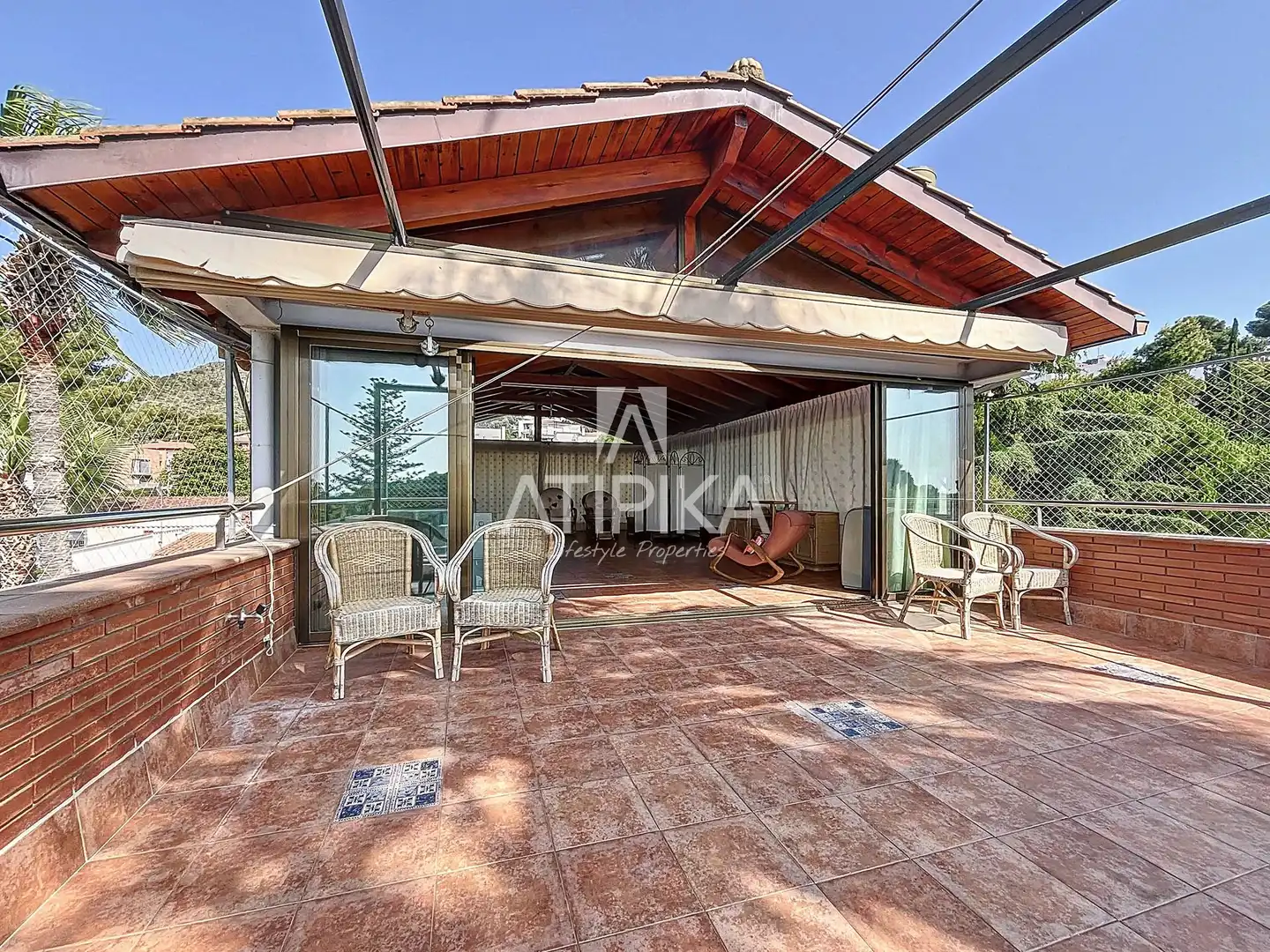 Terrassa de Casa o xalet en venda en Castelldefels amb Aire condicionat, Calefacció i Parquet