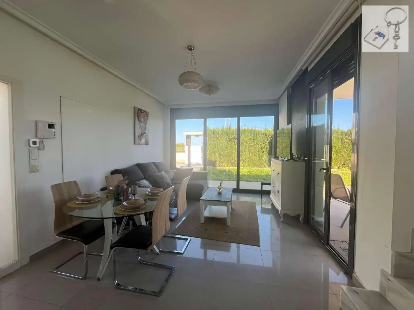 Sala de estar de Casa o chalet en venta en Orihuela con Aire acondicionado, Terraza y Piscina