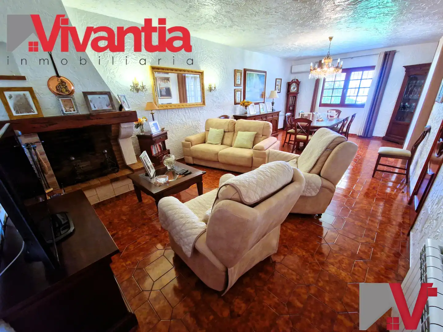 Sala de estar de Casa o chalet en venta en Lorca con Aire acondicionado, Calefacción y Jardín privado