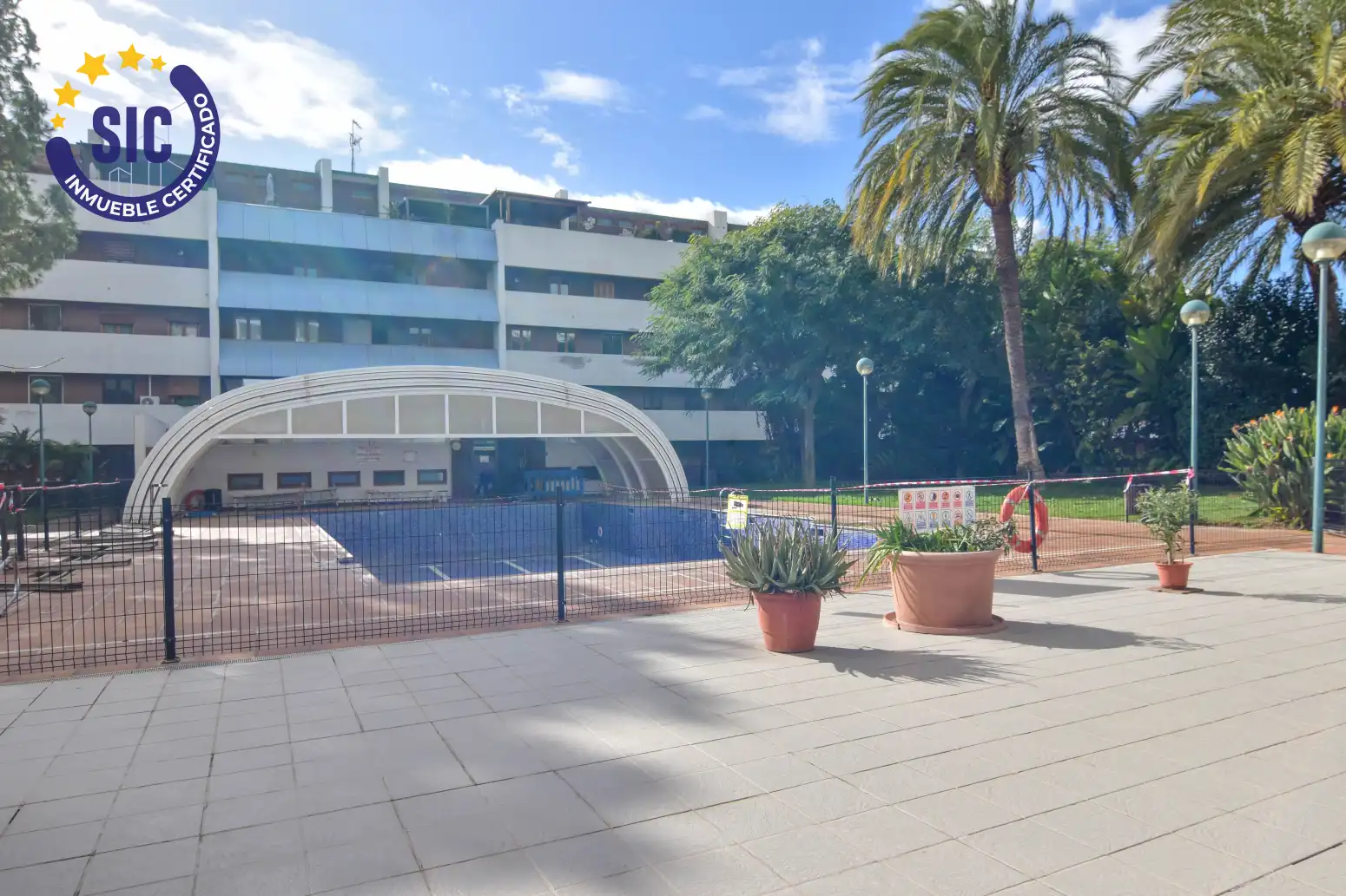 Swimming pool of Flat for sale in Albuixech  with Air Conditioner, Heating and Private garden